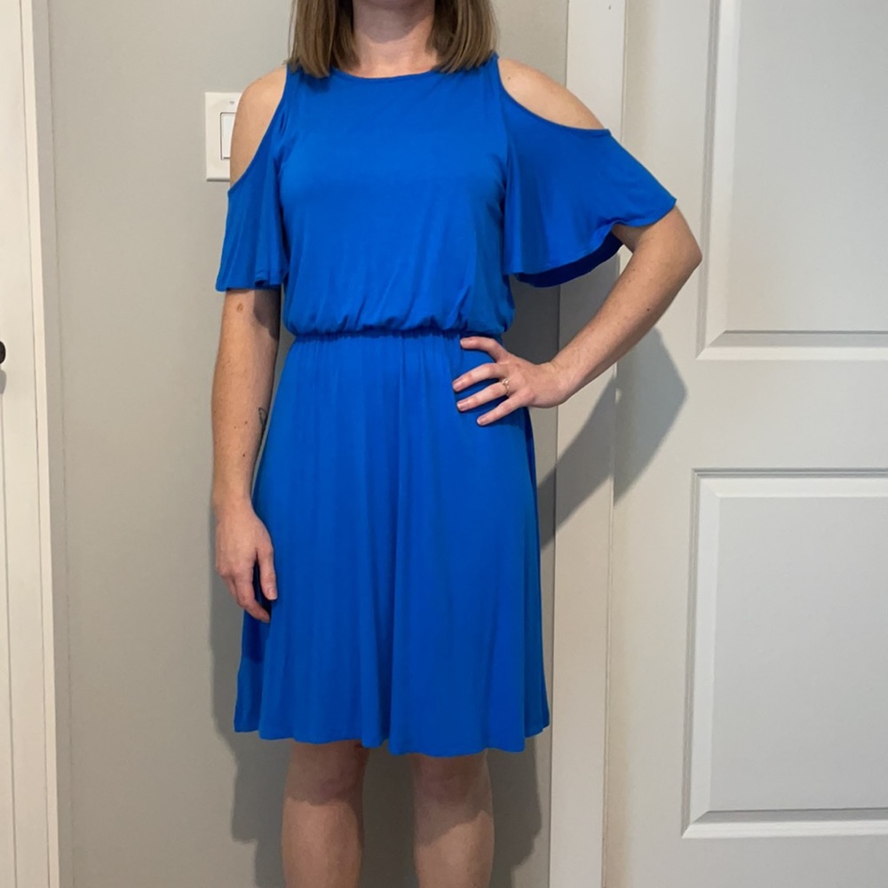 Loft dress with cutout sleeves size XS